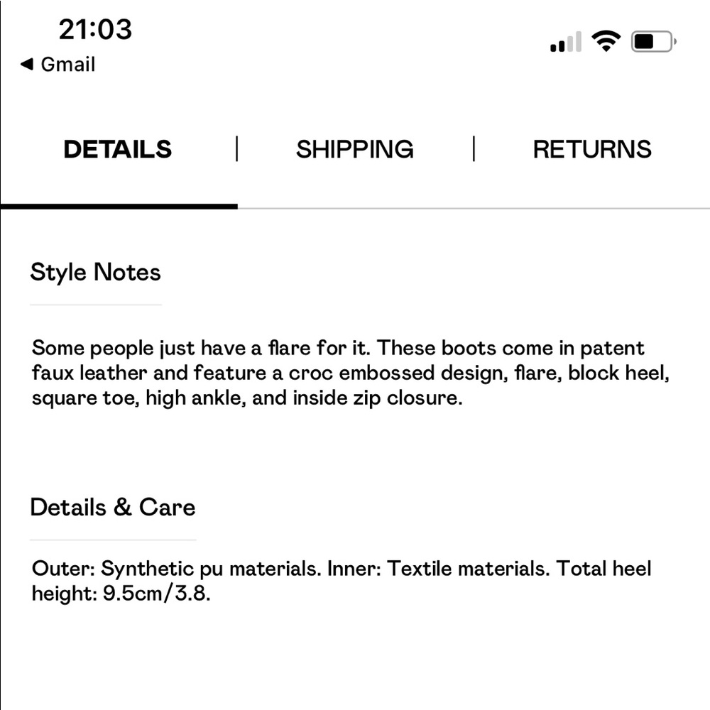 US 7 Flare for dramatics square toe boots - Picture 7 of 8